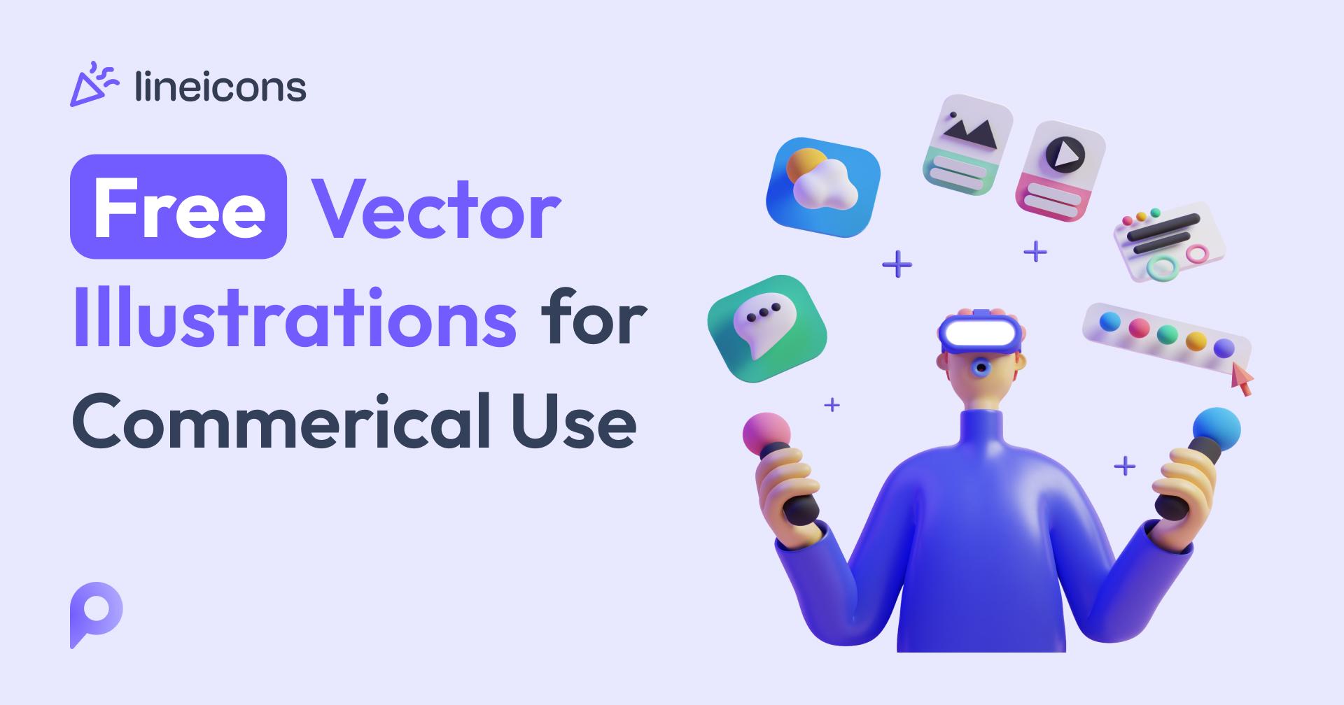 15+ Best Sources of Free Vector Illustrations for Commercial Use
